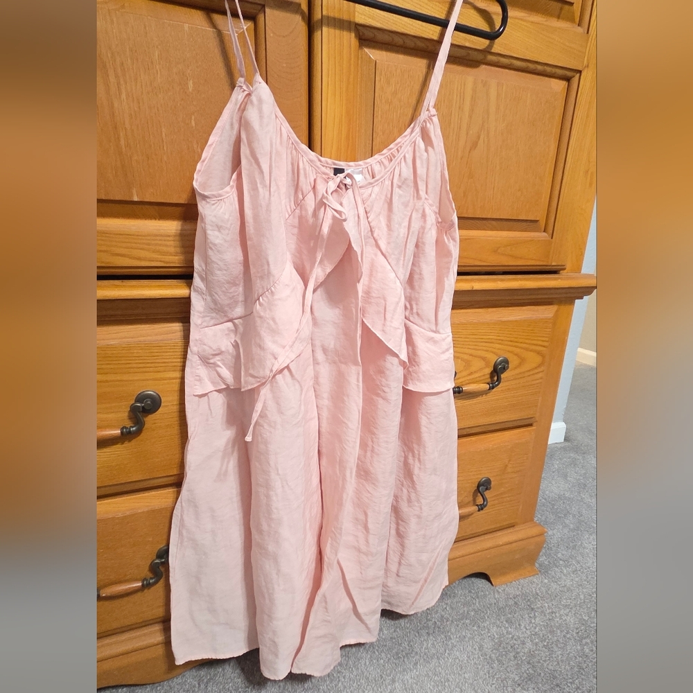 Divided Light Pink Ruffle Blouse - Picture 3 of 5